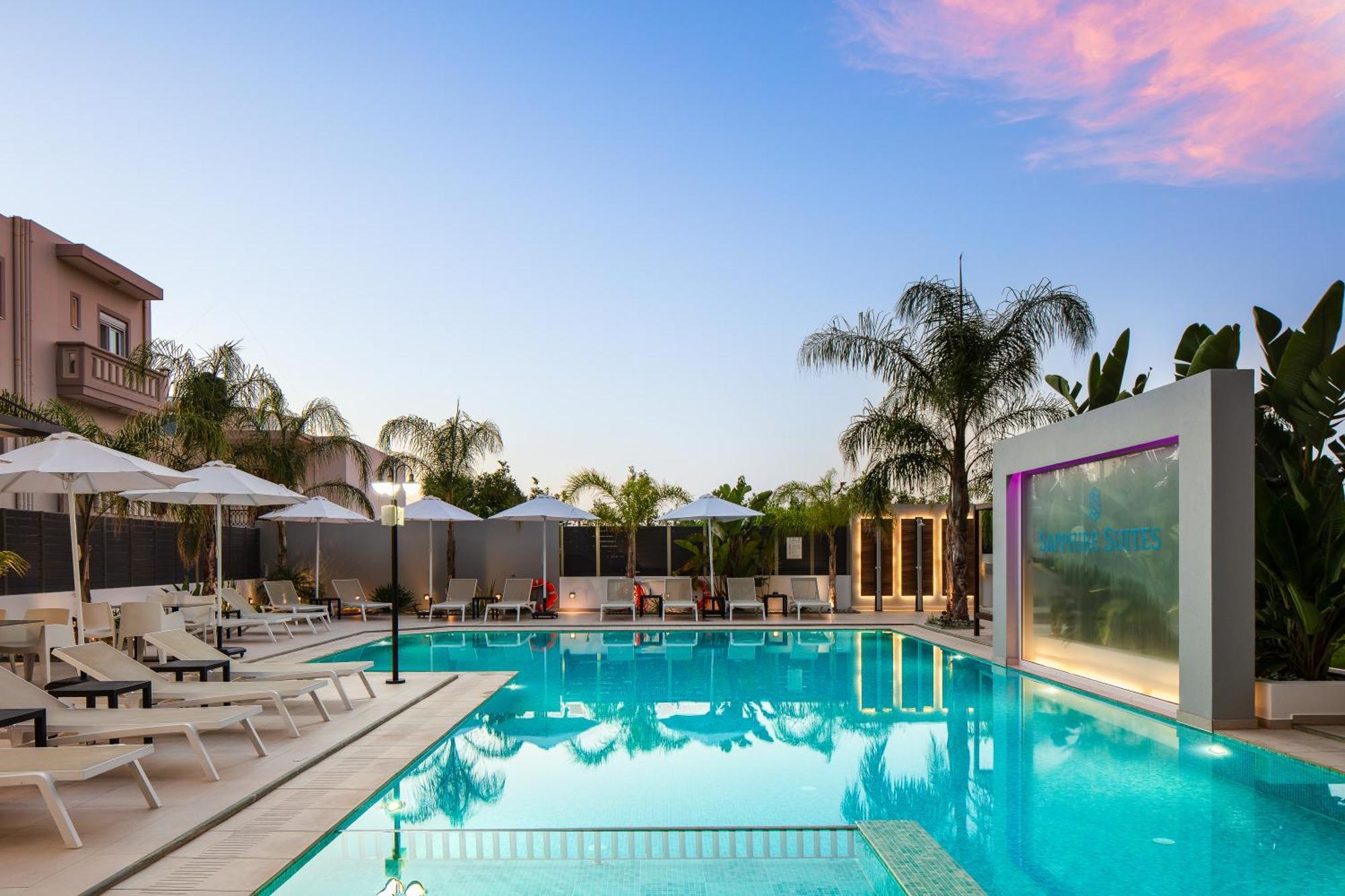 Sapphire Horizon Suites Kíssamos Dış mekan fotoğraf