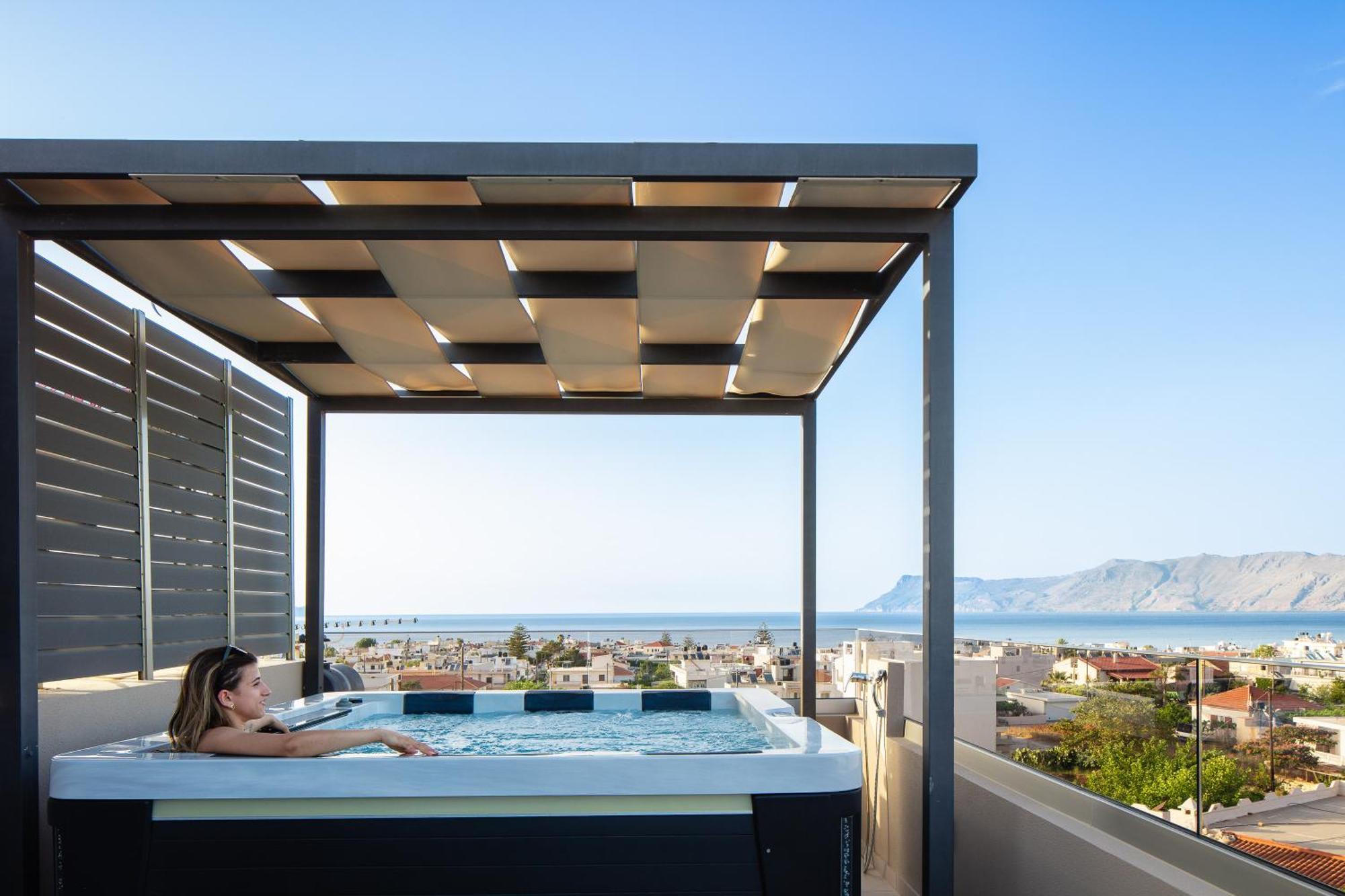 Sapphire Horizon Suites Kíssamos Dış mekan fotoğraf