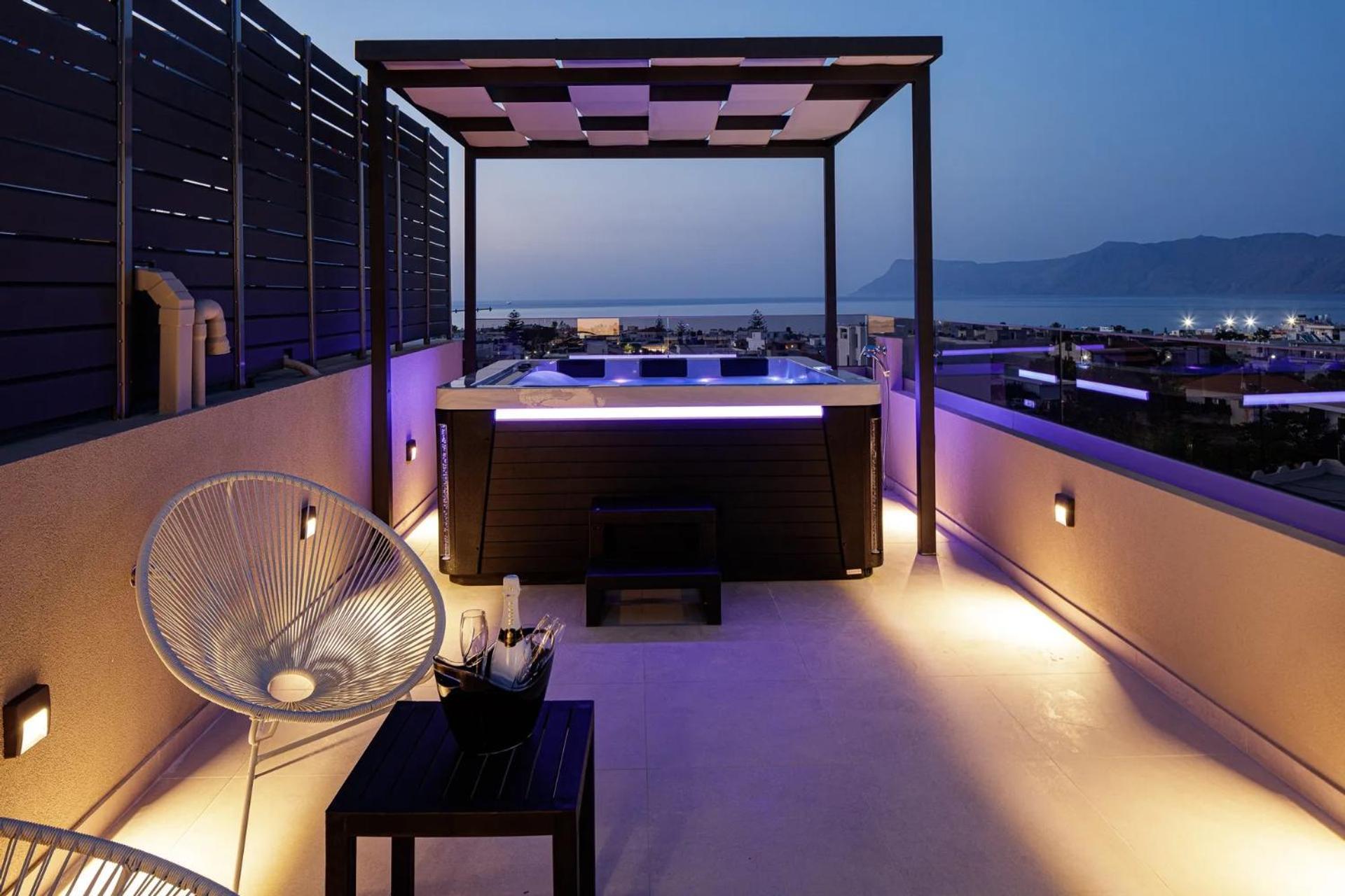 Sapphire Horizon Suites Kíssamos Dış mekan fotoğraf